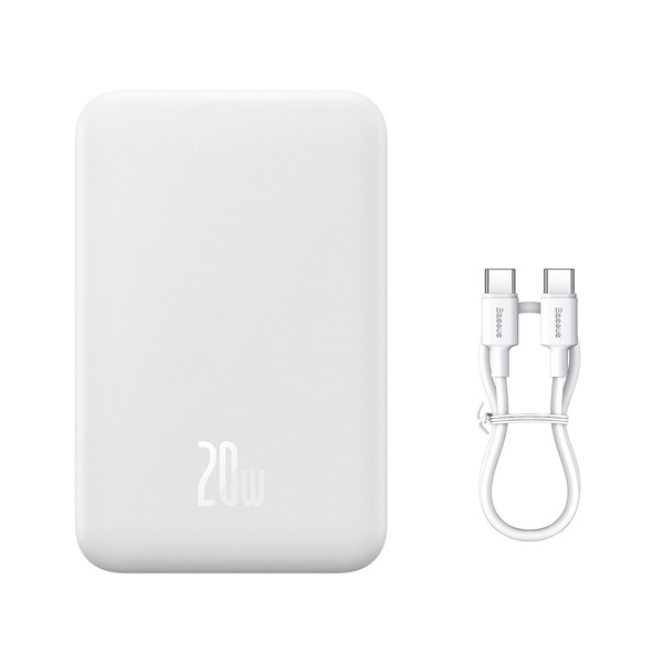 Baseus Magnetic Mini | Power Bank 20000mAh 20W s bezdrátovým nabíjením MagSafe Overseas Edition