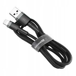 Baseus Cafule | Nylonový kabel USB - Lightning pro iPhone 50cm 2,4A