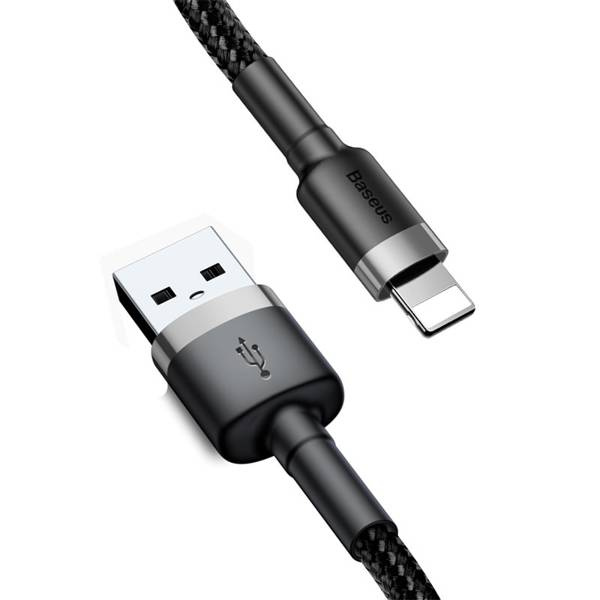 Baseus Cafule Cable | Odolný kabel USB - Lightning pro iPhone 6 7 8 X 2,4A 1m