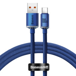 Baseus Crystal Shine | Kabel USB typu C 100W 66W 6A pro Huawei Honor 50 Pro