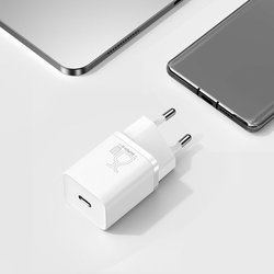 Baseus Super Si Sets | Nabíječka do sítě + kabel USB-C 25W QC3.0 PD