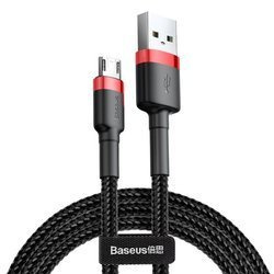 Baseus Cafule Cable | Nylonový kabel USB - Micro USB oboustranný 1,5A 2M