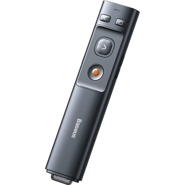 Baseus Orange Dot | Bezdrátové dálkové ovládání laserového ukazovátka Presenter pro prezentace s možností nahrávání a překladu