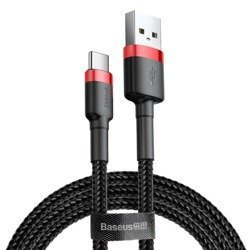 Baseus Cafule Cable | Nylonový kabel USB USB-C Type-C Quick Charge 3.0 2A 200cm