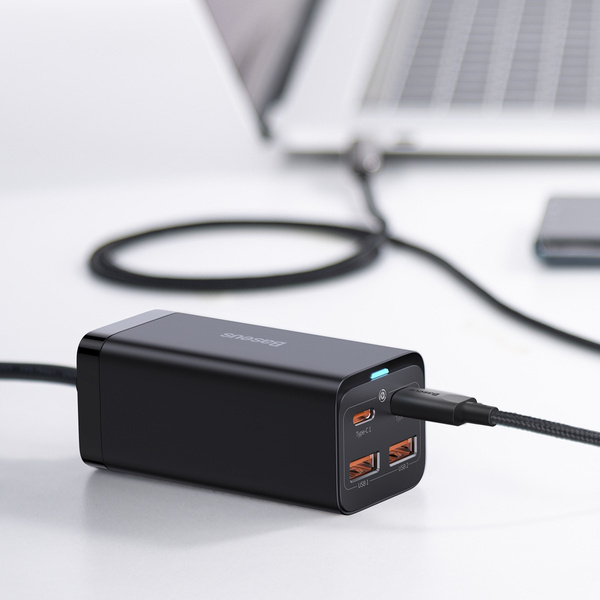 Baseus GAN3 Pro | Síťový nabíjecí adaptér 4x USB-A USB-C PD QC4.0 100W