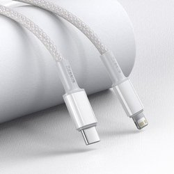 Baseus High Density | Kabel USB-C Lightning pro iPhone Power Delivery USB-C Lightning pro iPhone Power Delivery 20W 18W 2m