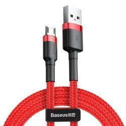 Baseus Cafule | Kabel USB - Micro USB oboustranný Quick Charge 2,4A 100 cm