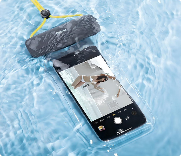 Baseus Let's go Slip | Vodotěsné, vodotěsné pouzdro pro až 7,2
