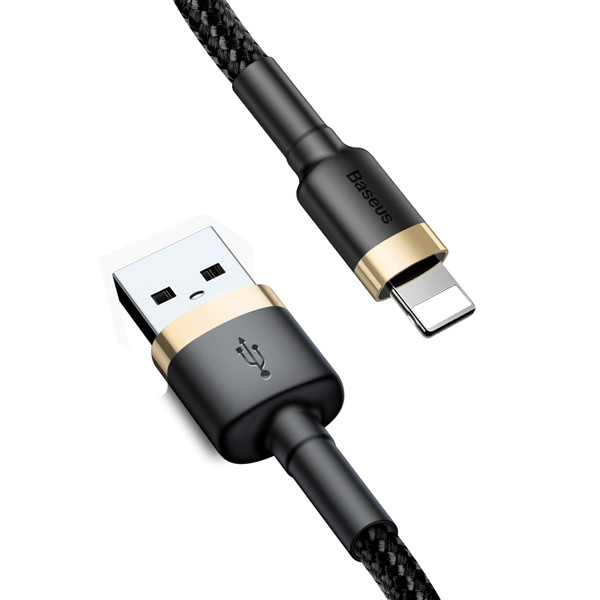 Baseus Cafule Cable | Odolný kabel USB - Lightning pro iPhone 6 7 8 X 2.4A 1m