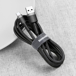 Baseus Cafule Cable | Nylonový kabel USB - USB-C Type-C Quick Charge 3.0 50cm 3A