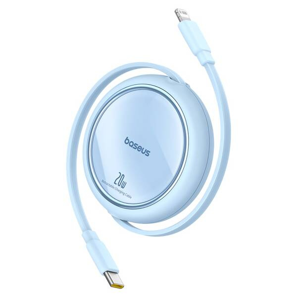 Baseus Free2Pull | Rozšiřitelný kabel, kabel pro iPhone, USB-C - Ligtning, PD 20W rychlé nabíjení, 1m